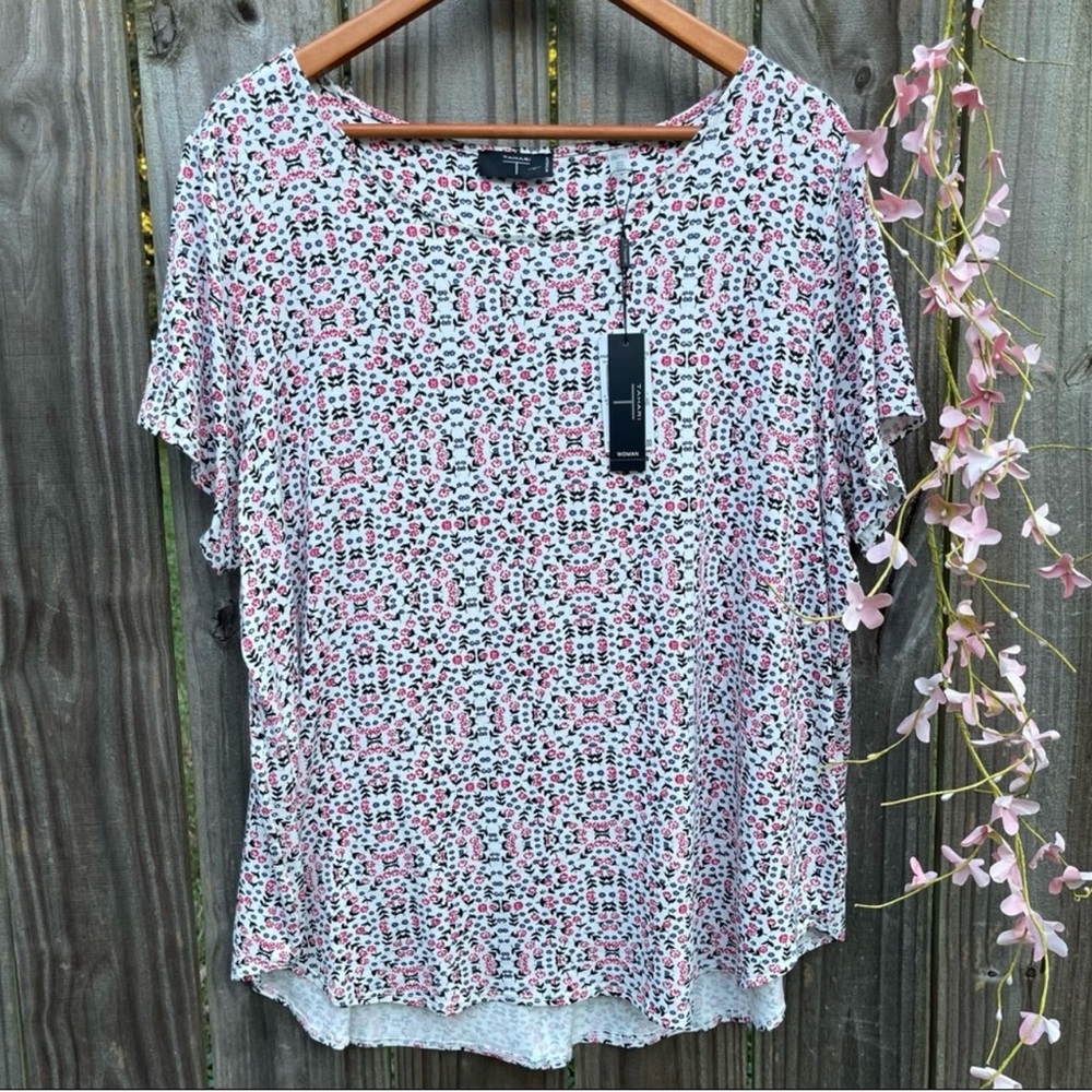 Floral Print Women's Top plus size women’s size 2X